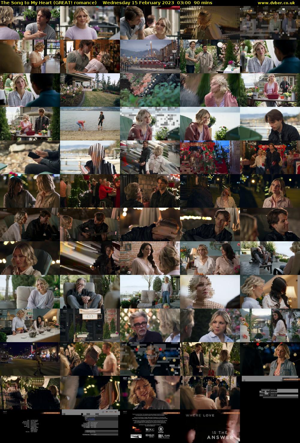 The Song to My Heart (GREAT! romance) Wednesday 15 February 2023 03:00 - 04:30