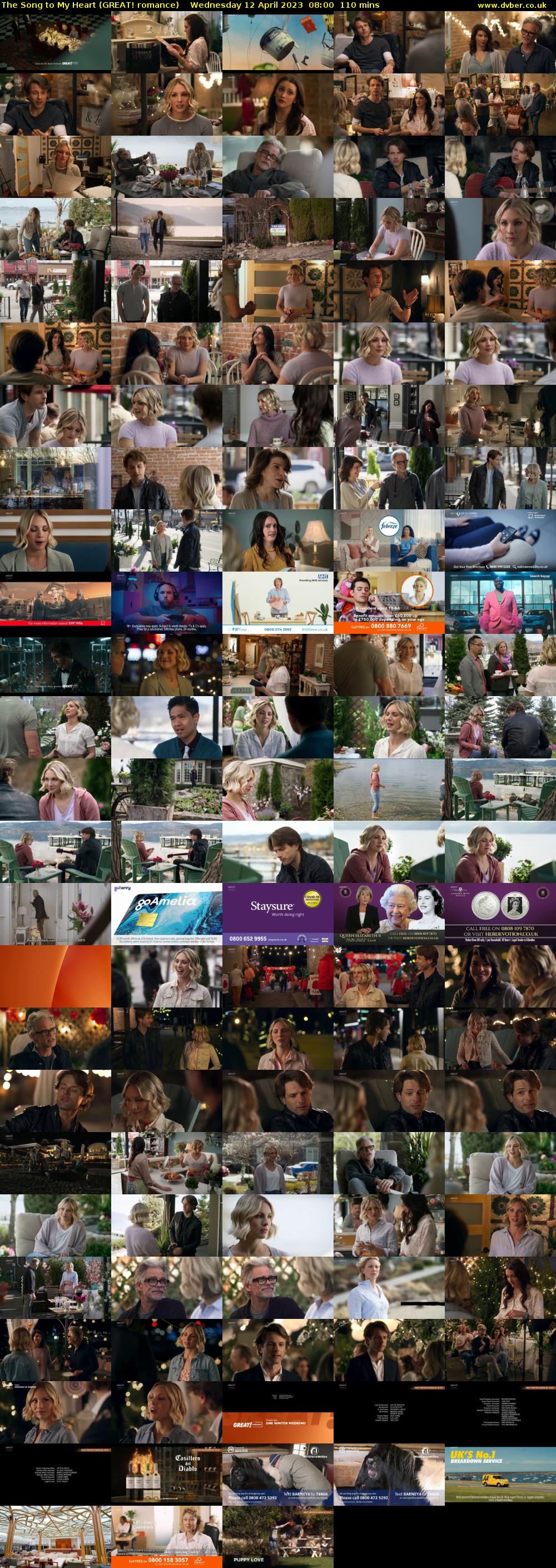The Song to My Heart (GREAT! romance) Wednesday 12 April 2023 08:00 - 09:50