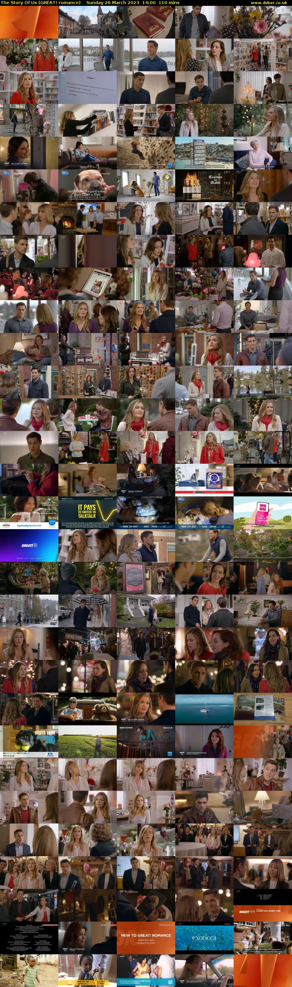 The Story Of Us (GREAT! romance) Sunday 26 March 2023 14:00 - 15:50