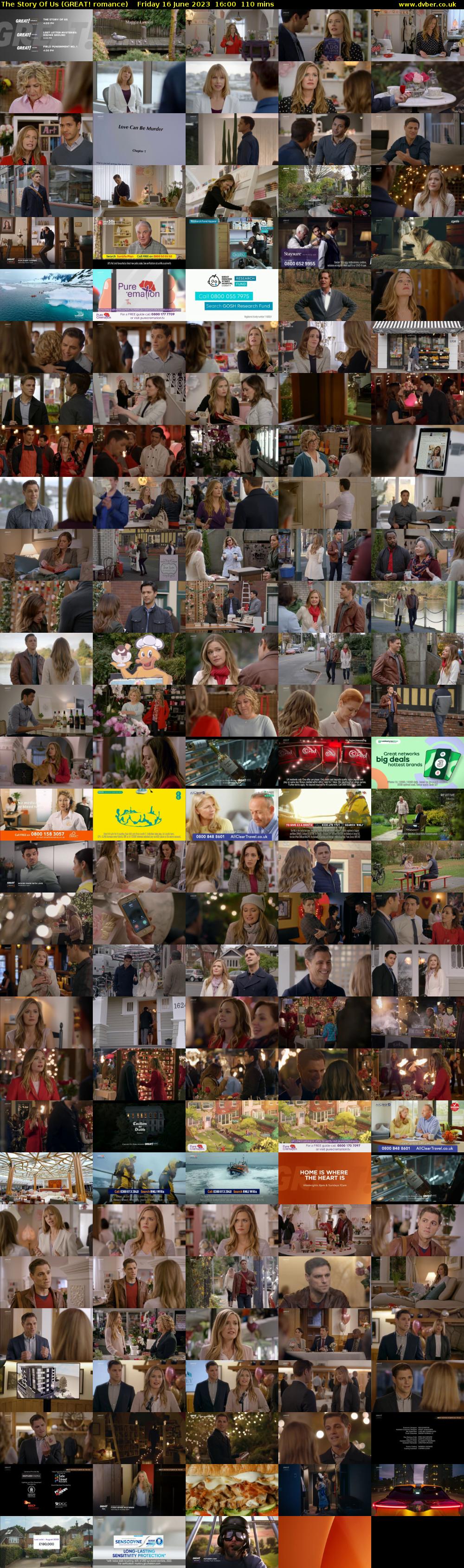 The Story Of Us (GREAT! romance) Friday 16 June 2023 16:00 - 17:50