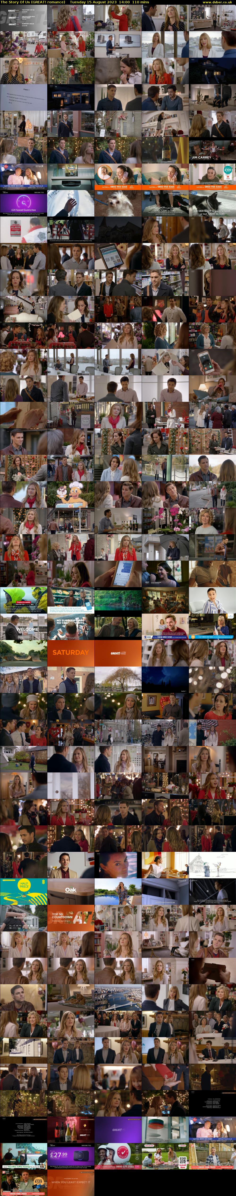 The Story Of Us (GREAT! romance) Tuesday 15 August 2023 14:00 - 15:50