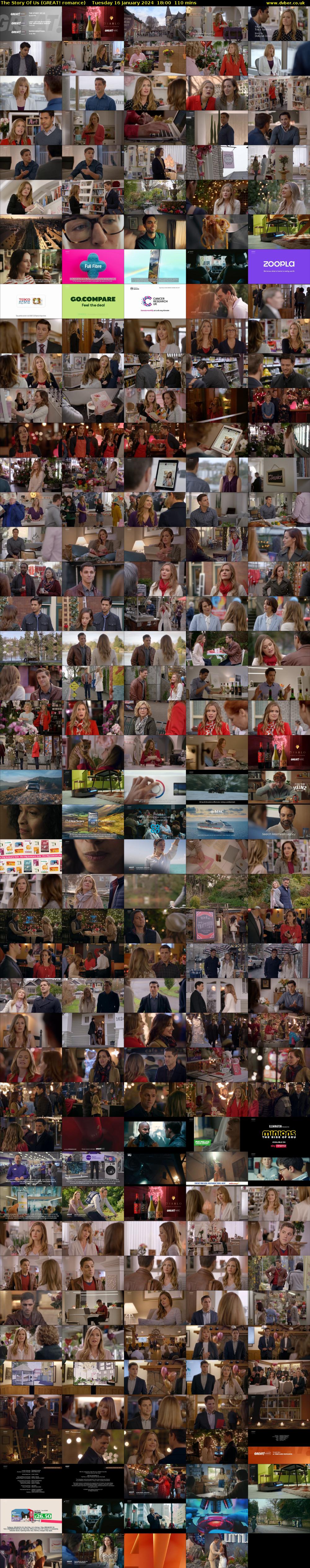 The Story Of Us (GREAT! romance) Tuesday 16 January 2024 18:00 - 19:50