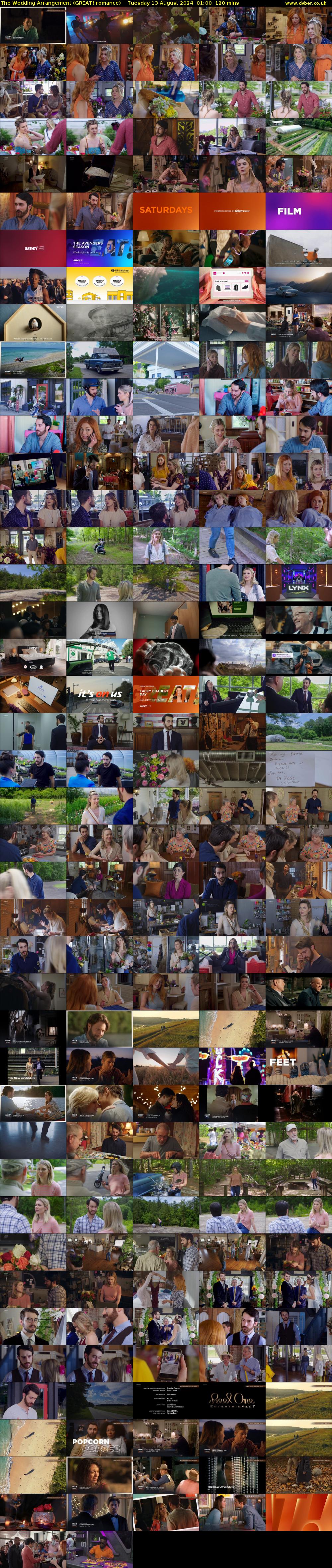 The Wedding Arrangement (GREAT! romance) Tuesday 13 August 2024 01:00 - 03:00