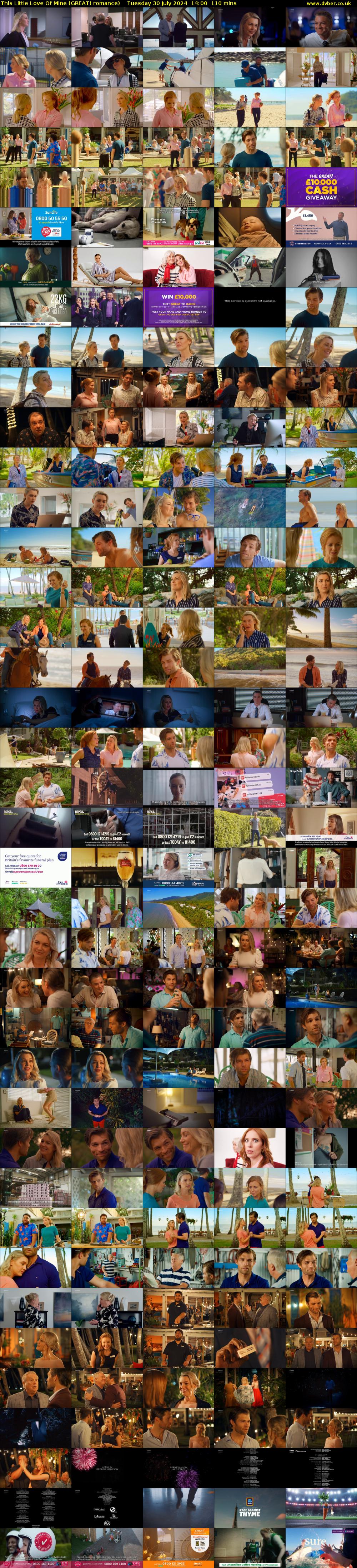 This Little Love Of Mine (GREAT! romance) Tuesday 30 July 2024 14:00 - 15:50