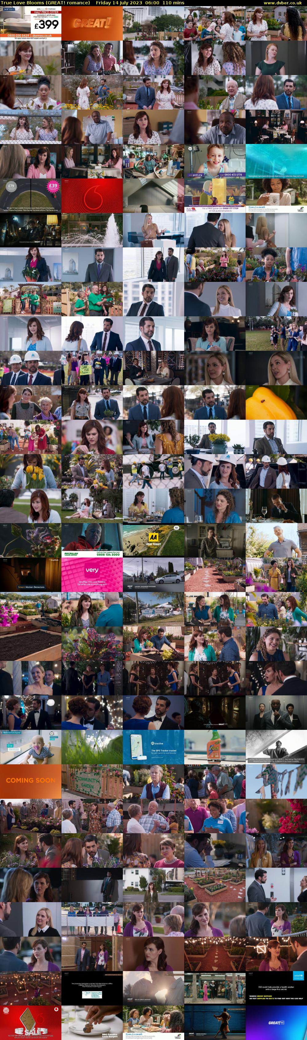 True Love Blooms (GREAT! romance) Friday 14 July 2023 06:00 - 07:50