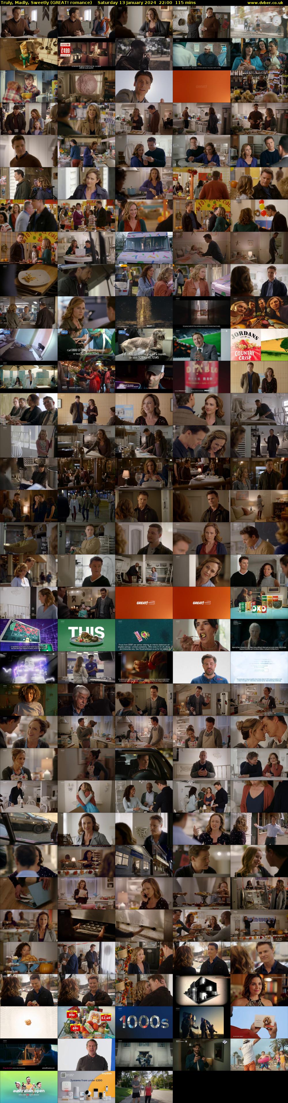 Truly, Madly, Sweetly (GREAT! romance) Saturday 13 January 2024 22:00 - 23:55