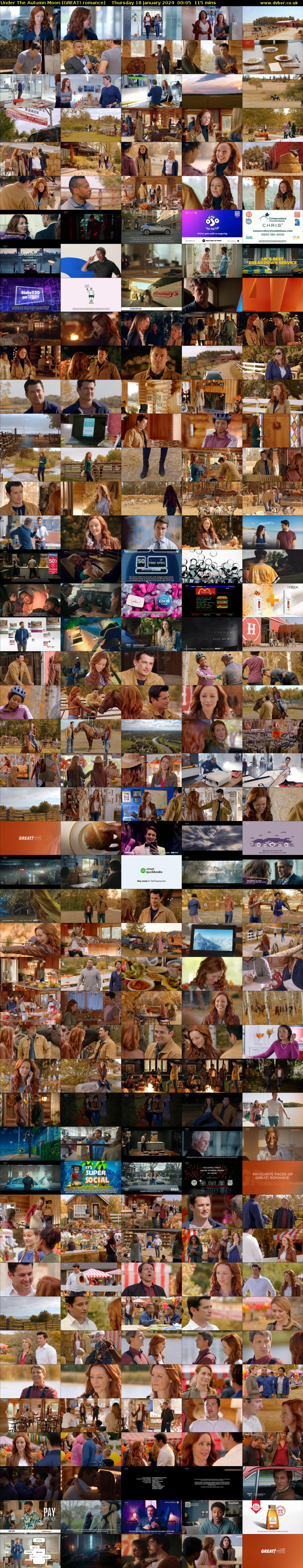 Under The Autumn Moon (GREAT! romance) Thursday 18 January 2024 00:05 - 02:00