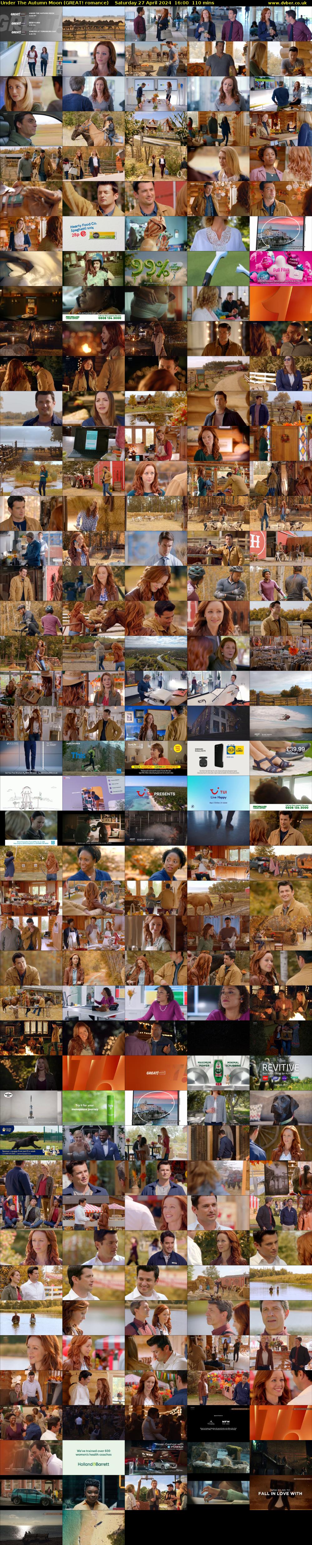 Under The Autumn Moon (GREAT! romance) Saturday 27 April 2024 16:00 - 17:50