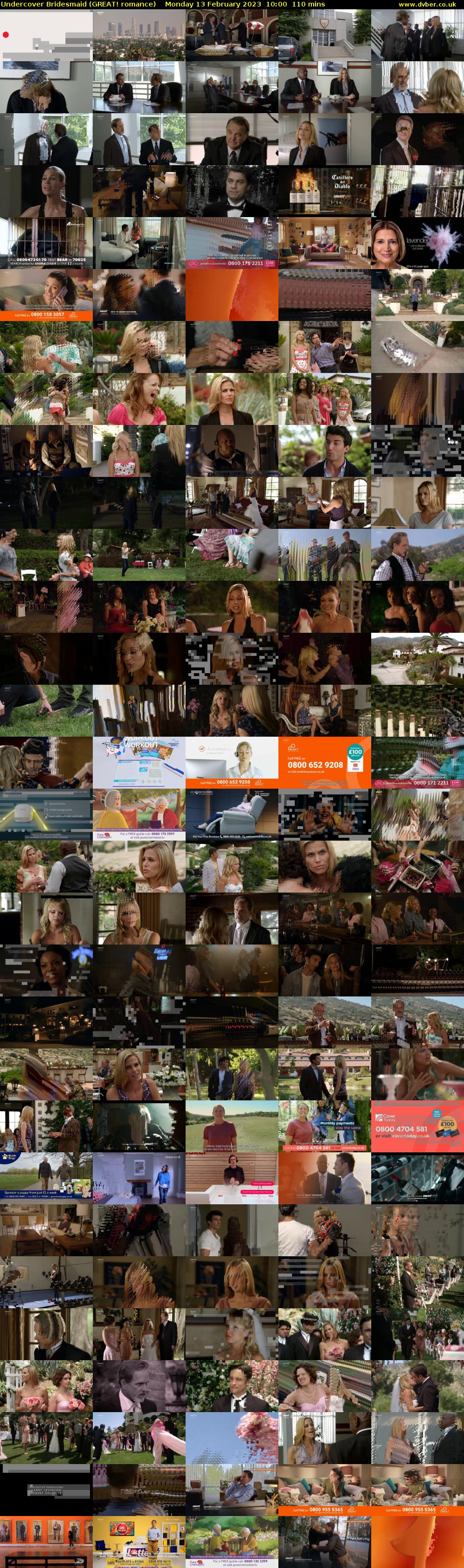 Undercover Bridesmaid (GREAT! romance) Monday 13 February 2023 10:00 - 11:50