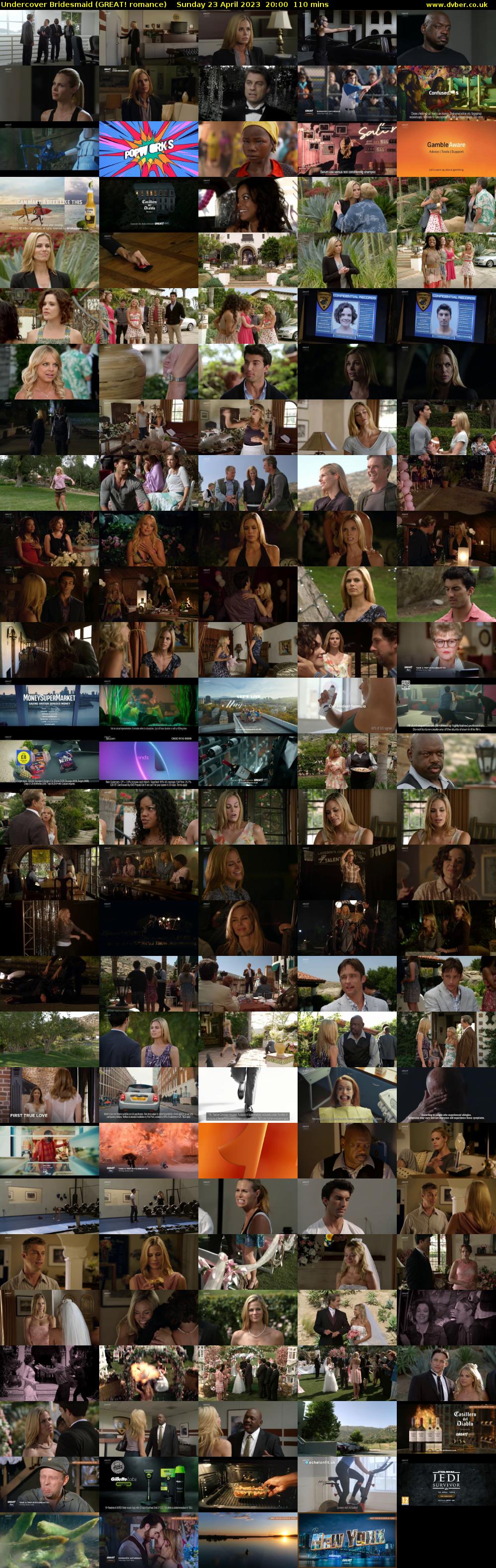 Undercover Bridesmaid (GREAT! romance) Sunday 23 April 2023 20:00 - 21:50