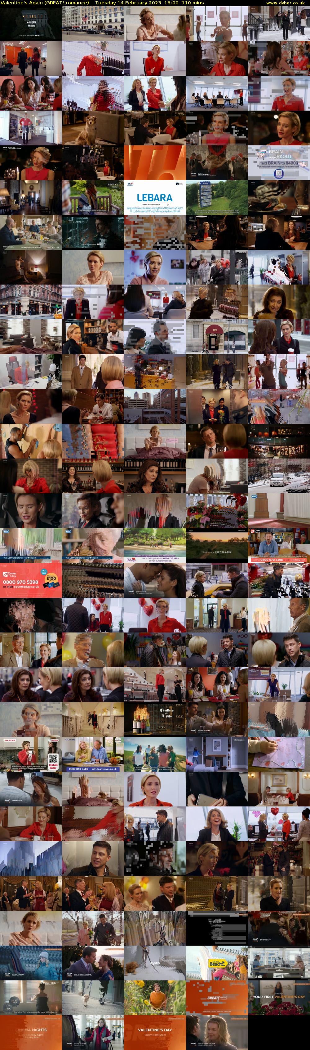 Valentine's Again (GREAT! romance) Tuesday 14 February 2023 16:00 - 17:50