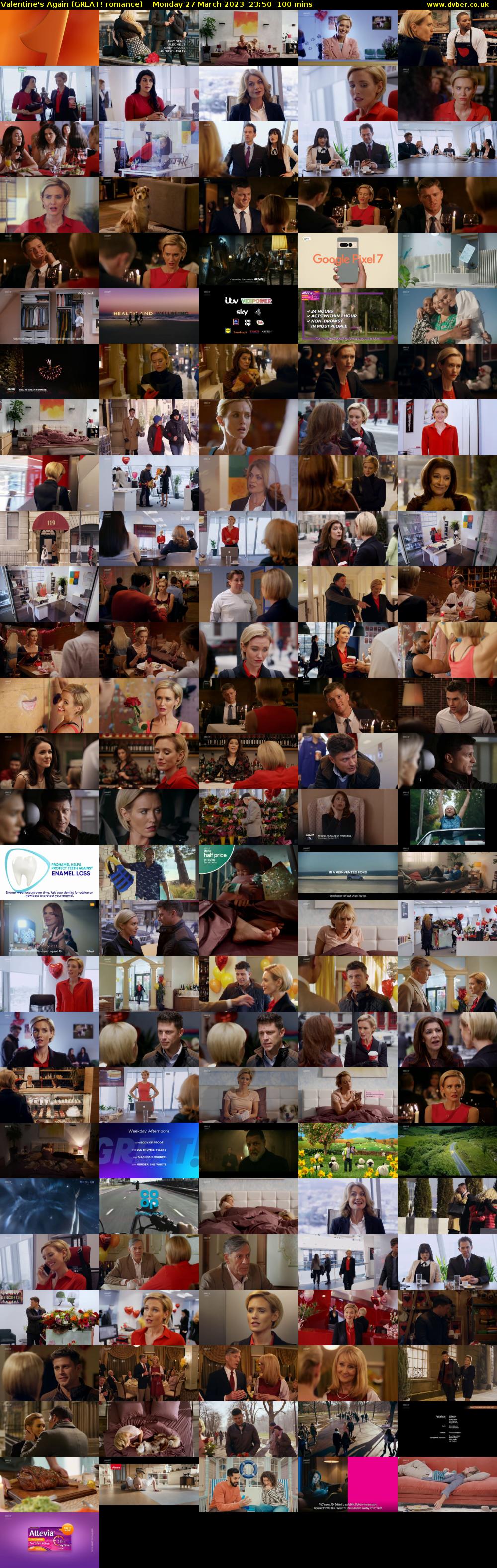 Valentine's Again (GREAT! romance) Monday 27 March 2023 23:50 - 01:30