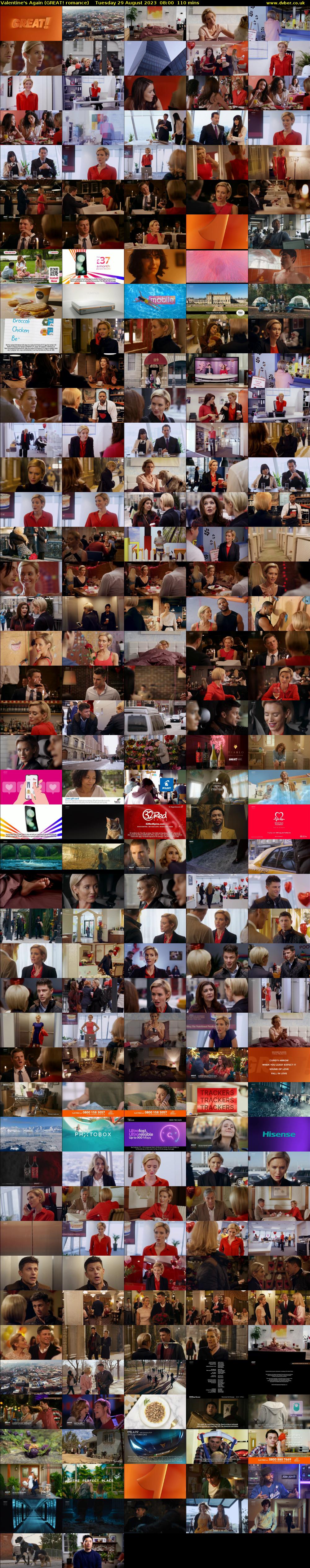 Valentine's Again (GREAT! romance) Tuesday 29 August 2023 08:00 - 09:50
