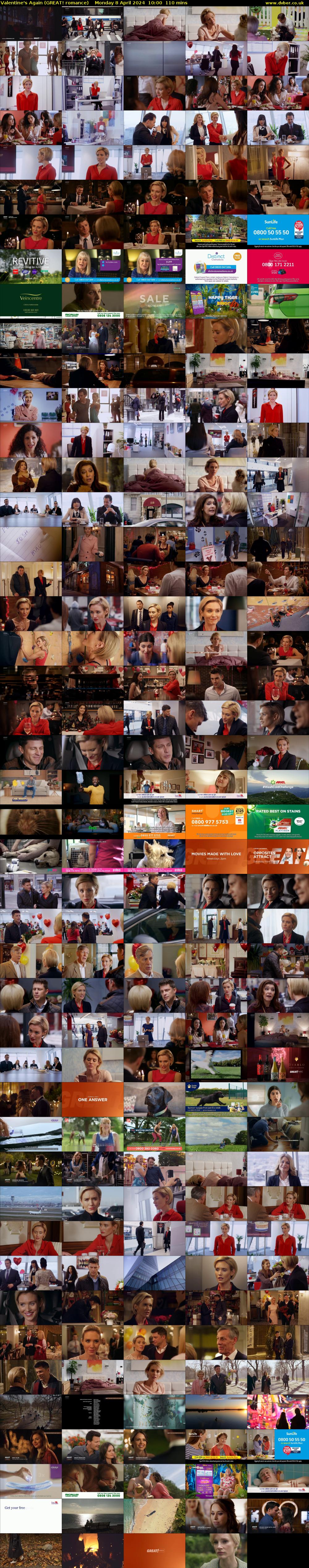 Valentine's Again (GREAT! romance) Monday 8 April 2024 10:00 - 11:50