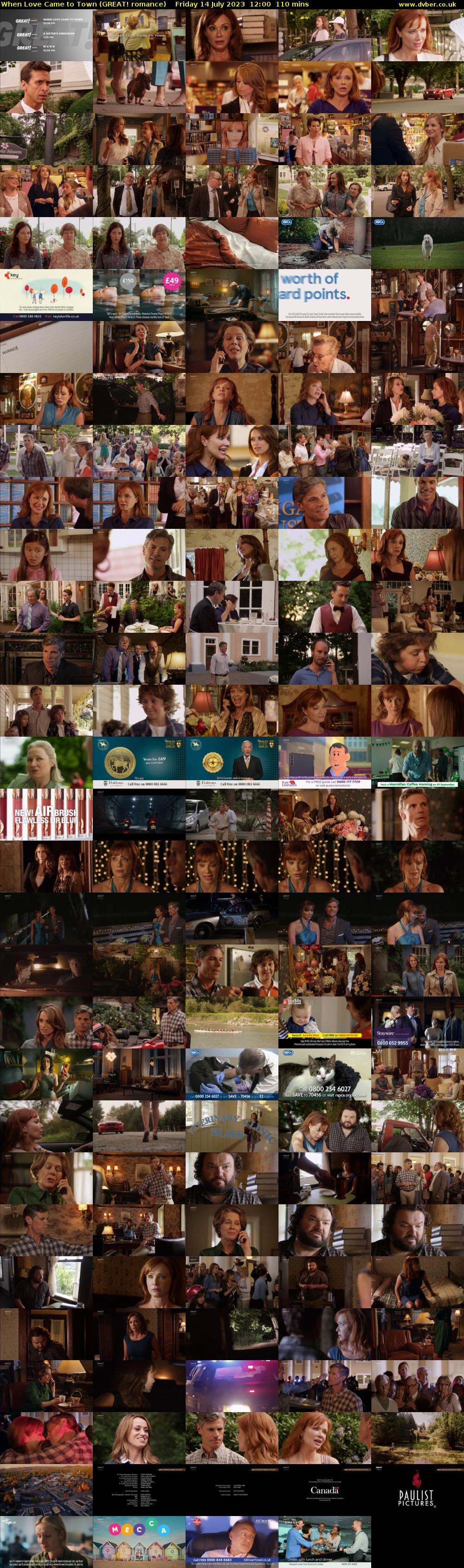 When Love Came to Town (GREAT! romance) Friday 14 July 2023 12:00 - 13:50
