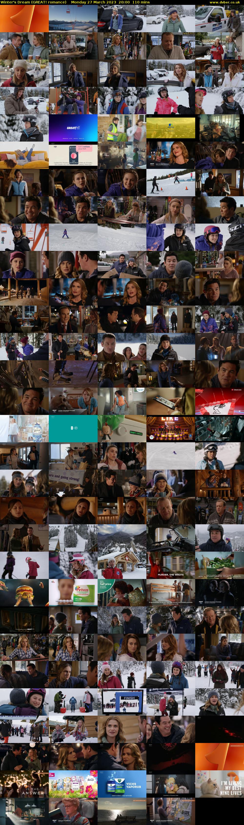 Winter's Dream (GREAT! romance) Monday 27 March 2023 20:00 - 21:50