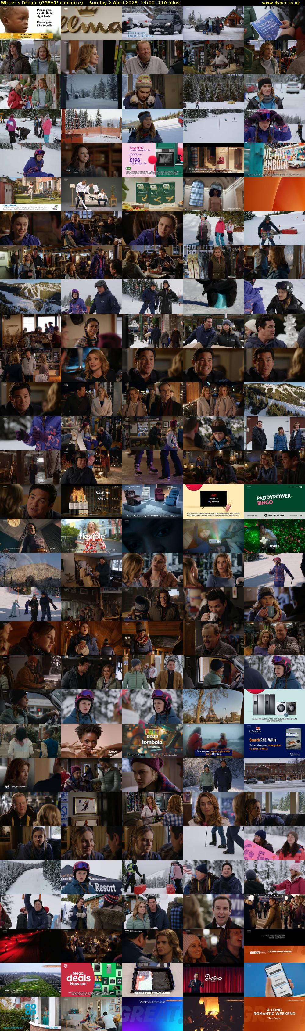 Winter's Dream (GREAT! romance) Sunday 2 April 2023 14:00 - 15:50