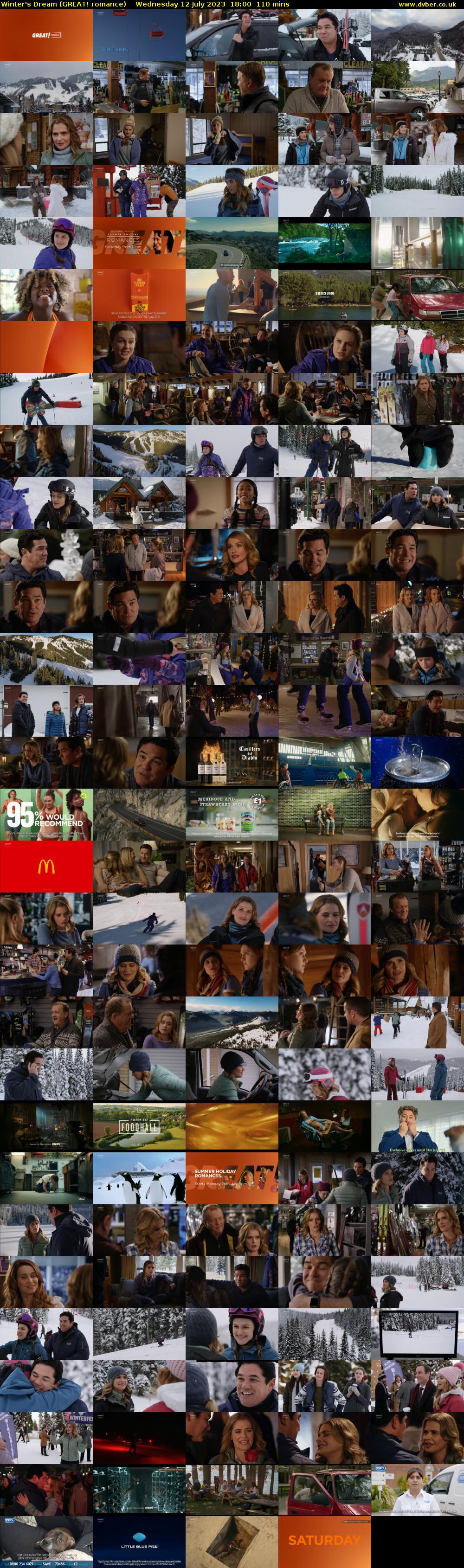 Winter's Dream (GREAT! romance) Wednesday 12 July 2023 18:00 - 19:50