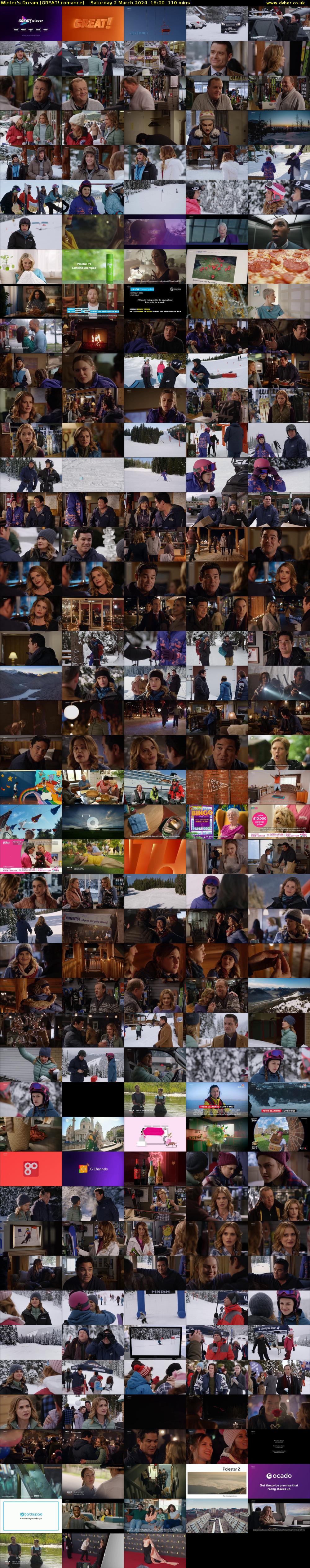 Winter's Dream (GREAT! romance) Saturday 2 March 2024 16:00 - 17:50