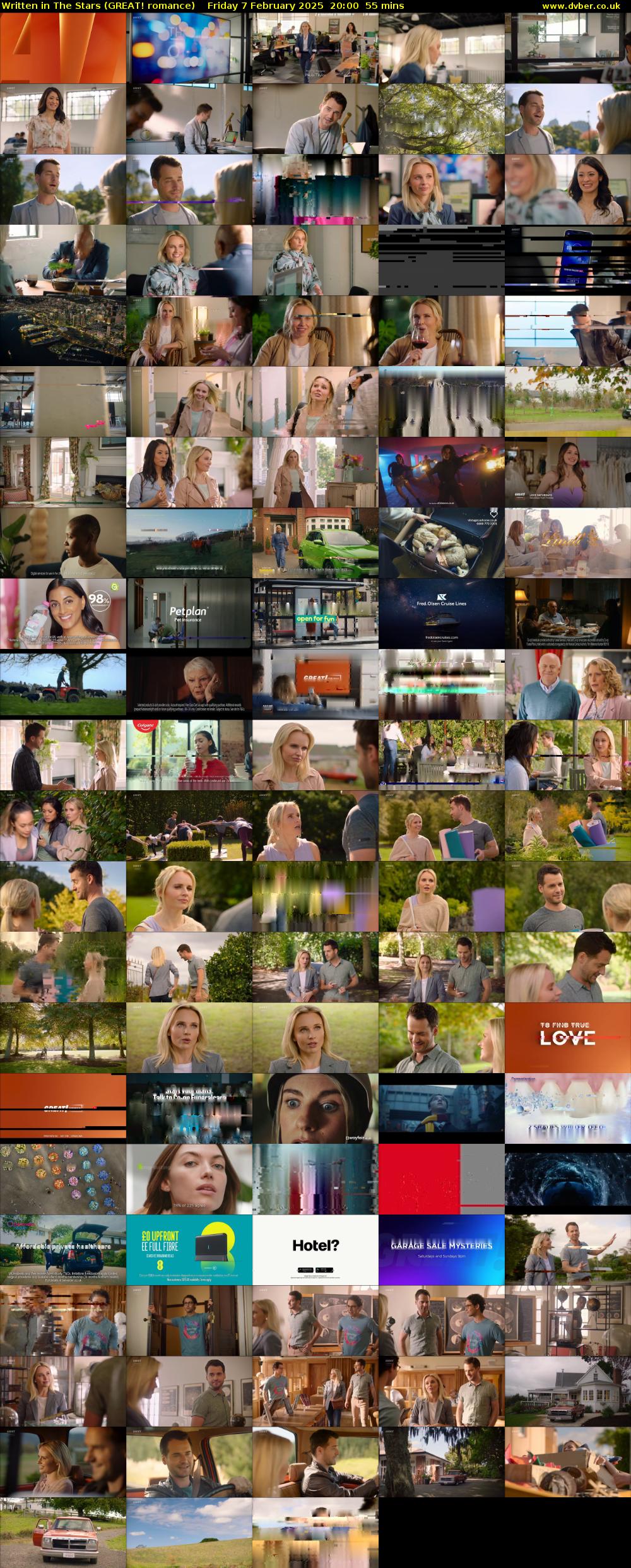 Written in The Stars (GREAT! romance) Friday 7 February 2025 20:00 - 20:55