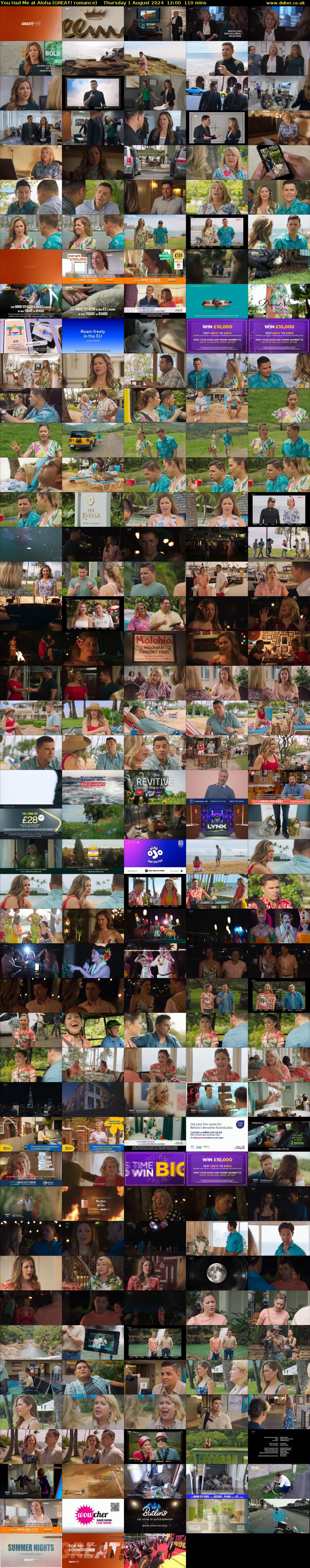 You Had Me at Aloha (GREAT! romance) Thursday 1 August 2024 12:00 - 13:50
