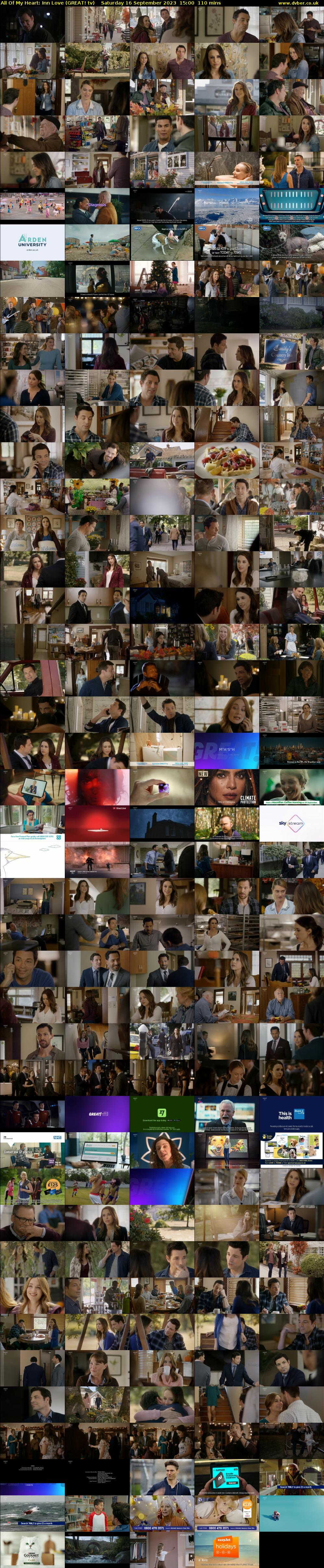 All Of My Heart: Inn Love (GREAT! tv) Saturday 16 September 2023 15:00 - 16:50