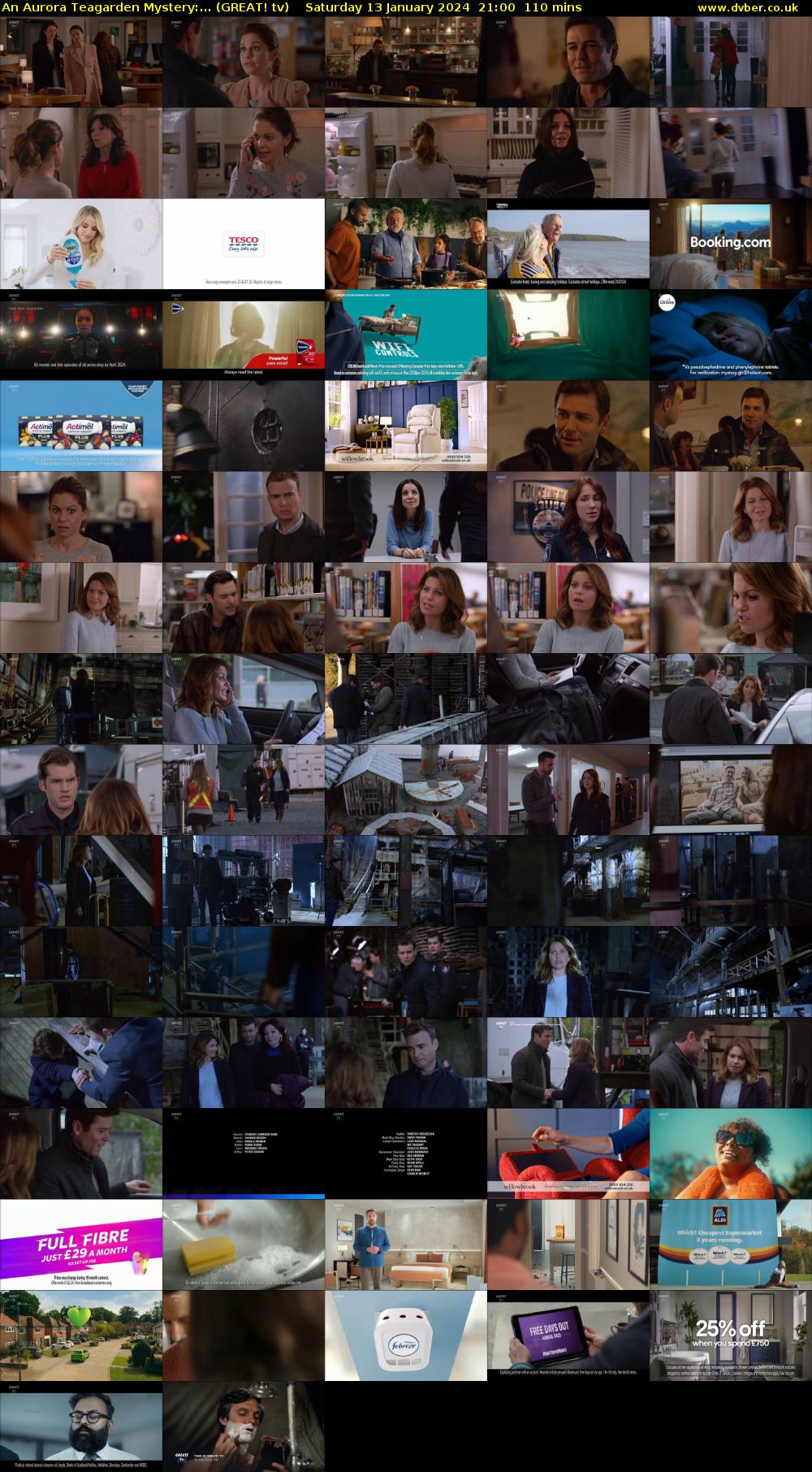 An Aurora Teagarden Mystery:... (GREAT! tv) Saturday 13 January 2024 21:00 - 22:50