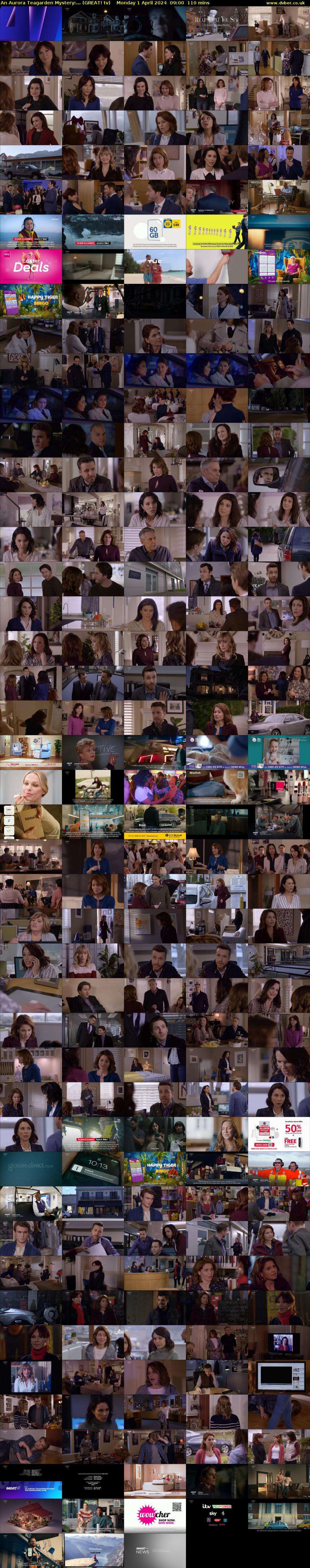 An Aurora Teagarden Mystery:... (GREAT! tv) Monday 1 April 2024 09:00 - 10:50