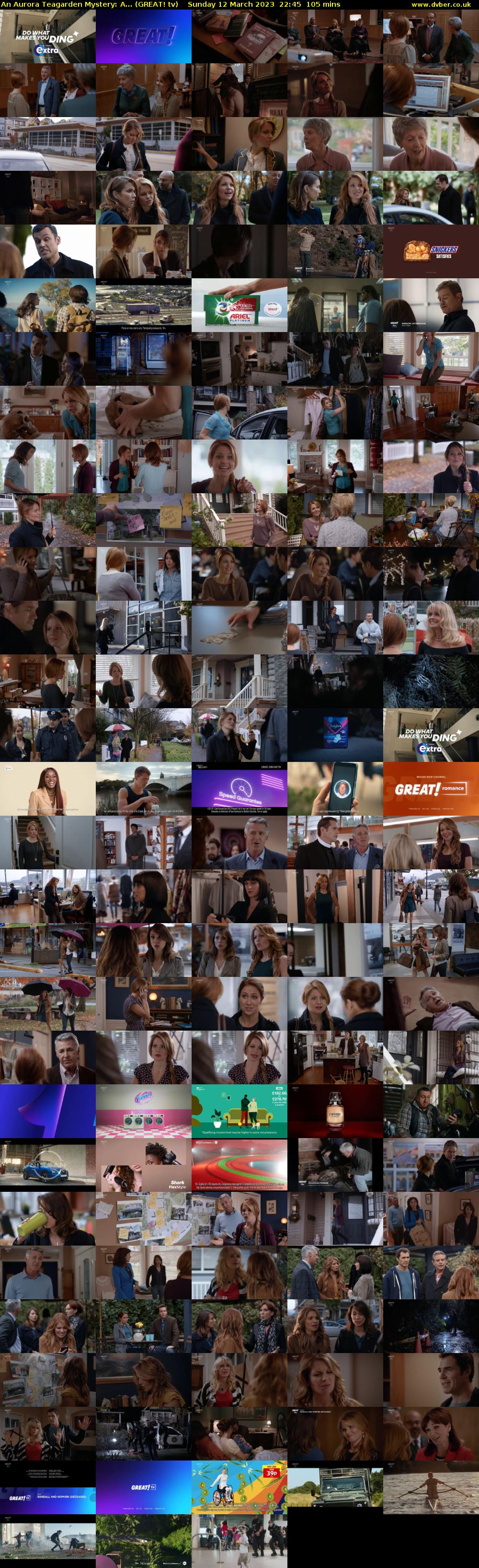 An Aurora Teagarden Mystery: A... (GREAT! tv) Sunday 12 March 2023 22:45 - 00:30
