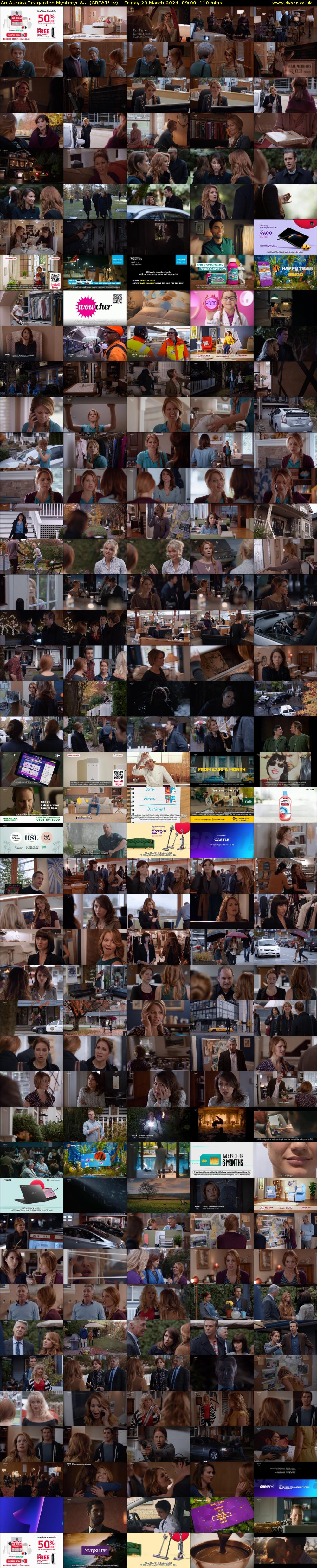 An Aurora Teagarden Mystery: A... (GREAT! tv) Friday 29 March 2024 09:00 - 10:50