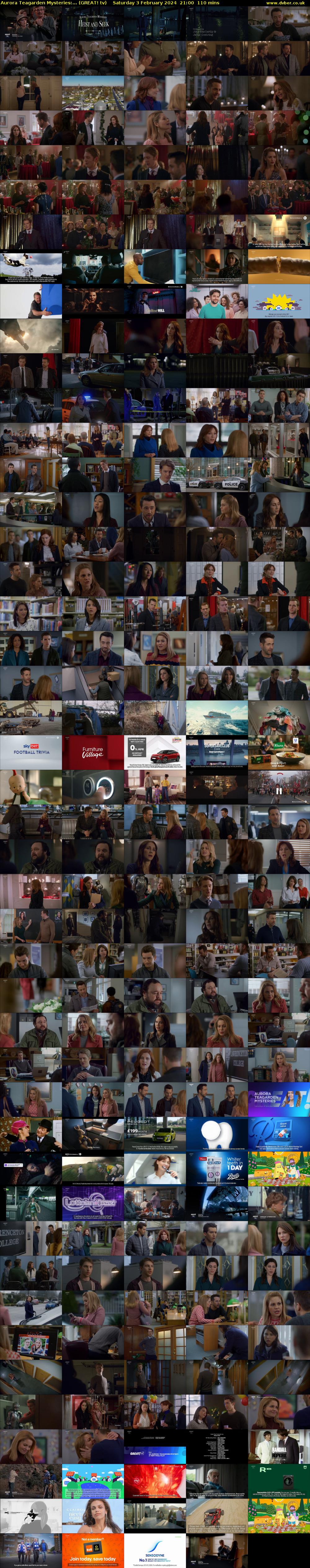 Aurora Teagarden Mysteries:... (GREAT! tv) Saturday 3 February 2024 21:00 - 22:50