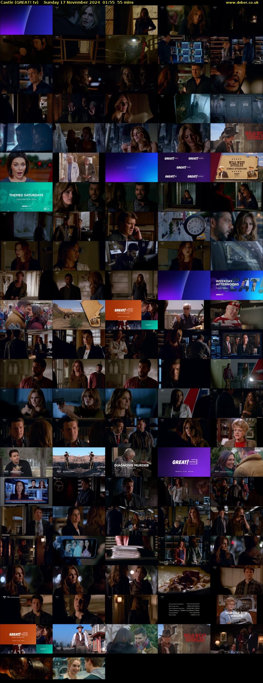 Castle (GREAT! tv) Sunday 17 November 2024 01:55 - 02:50