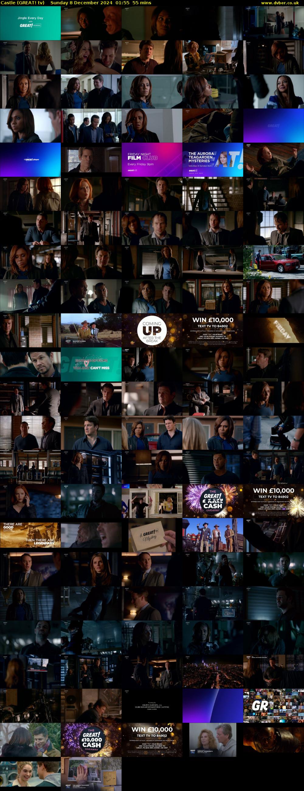 Castle (GREAT! tv) Sunday 8 December 2024 01:55 - 02:50