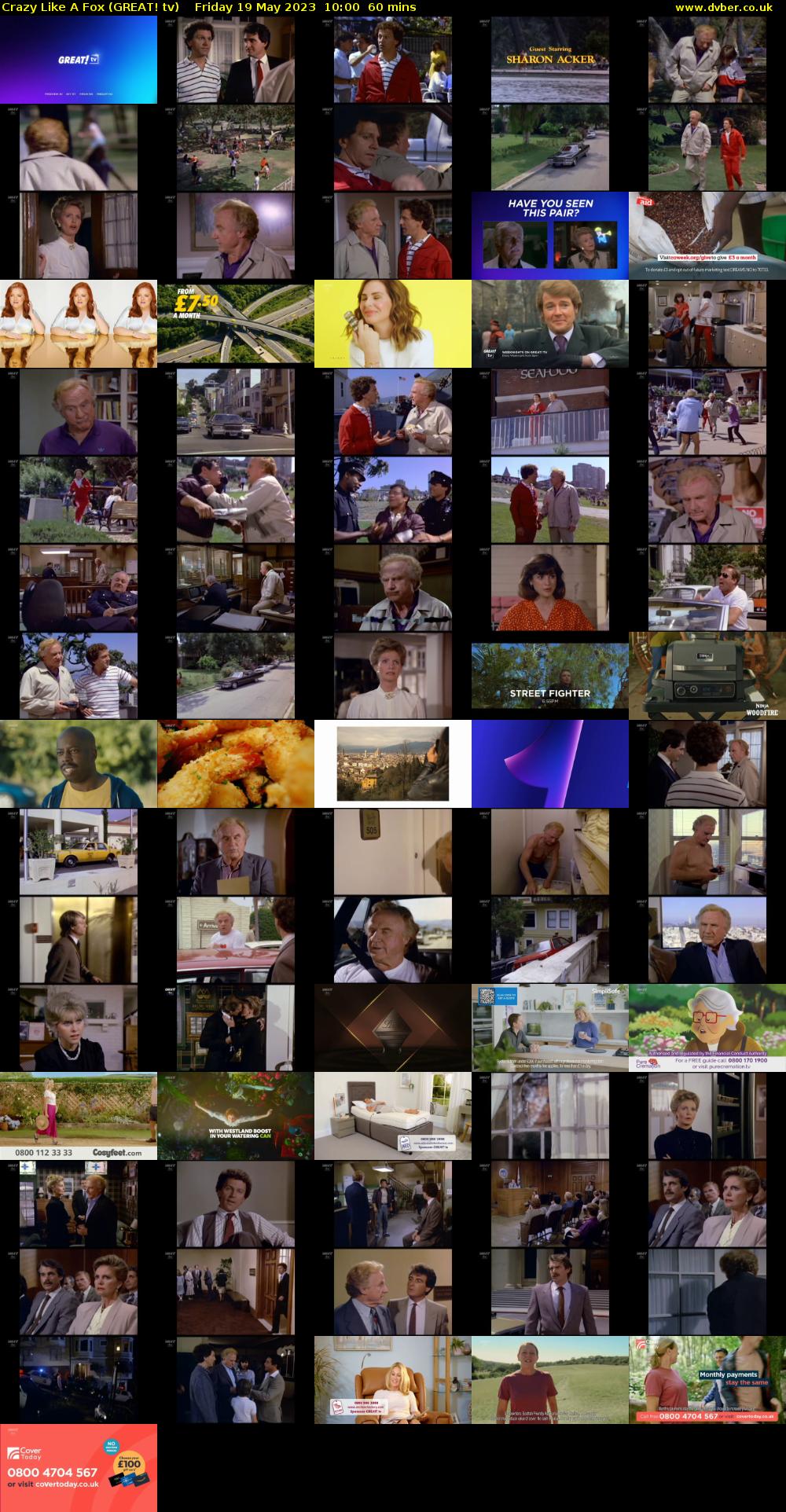 Crazy Like A Fox (GREAT! tv) Friday 19 May 2023 10:00 - 11:00