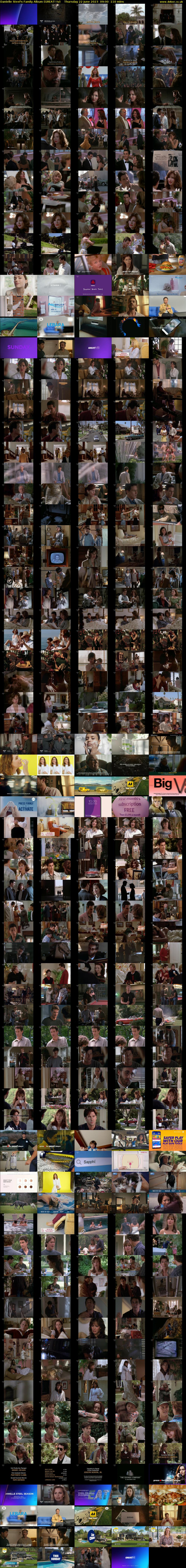 Danielle Steel's Family Album (GREAT! tv) Thursday 22 June 2023 09:00 - 10:50