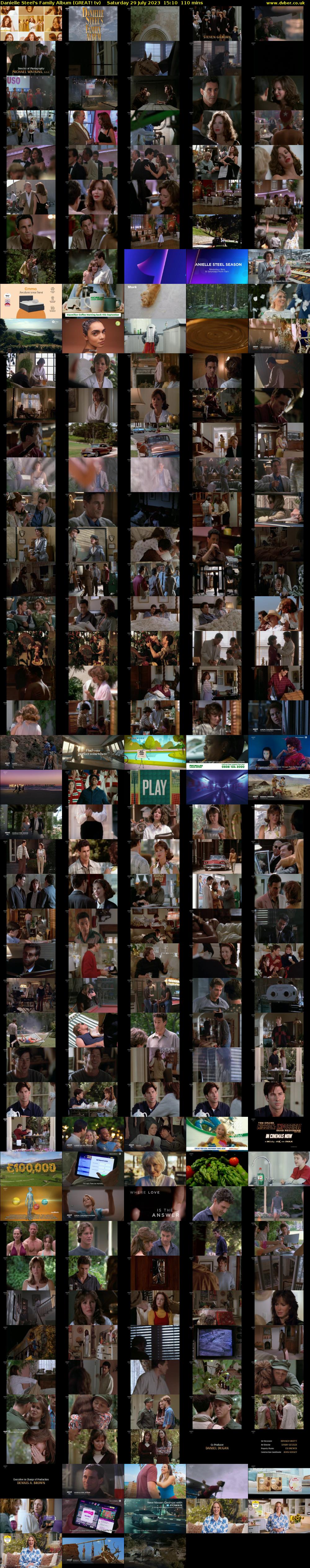 Danielle Steel's Family Album (GREAT! tv) Saturday 29 July 2023 15:10 - 17:00