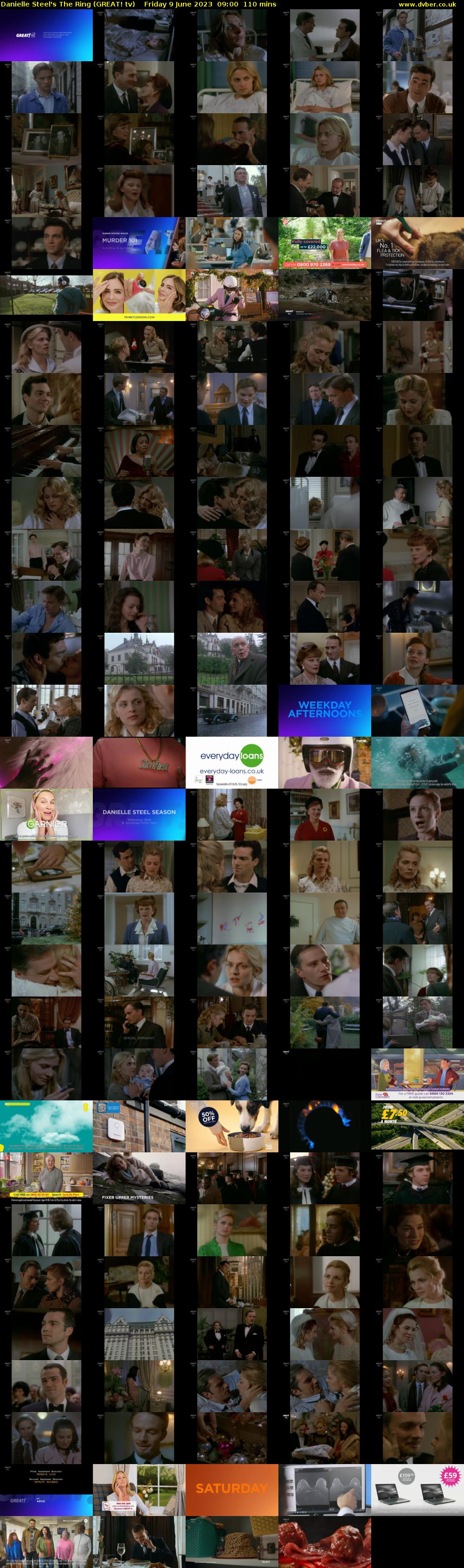 Danielle Steel's The Ring (GREAT! tv) Friday 9 June 2023 09:00 - 10:50
