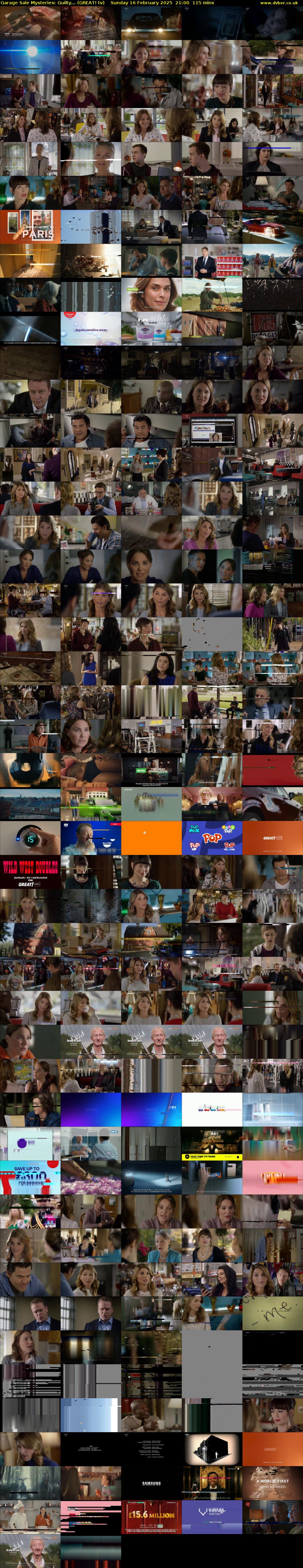 Garage Sale Mysteries: Guilty... (GREAT! tv) Sunday 16 February 2025 21:00 - 22:55