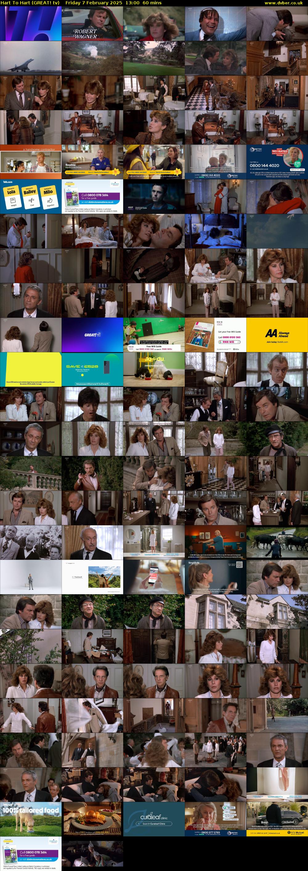 Hart To Hart (GREAT! tv) Friday 7 February 2025 13:00 - 14:00