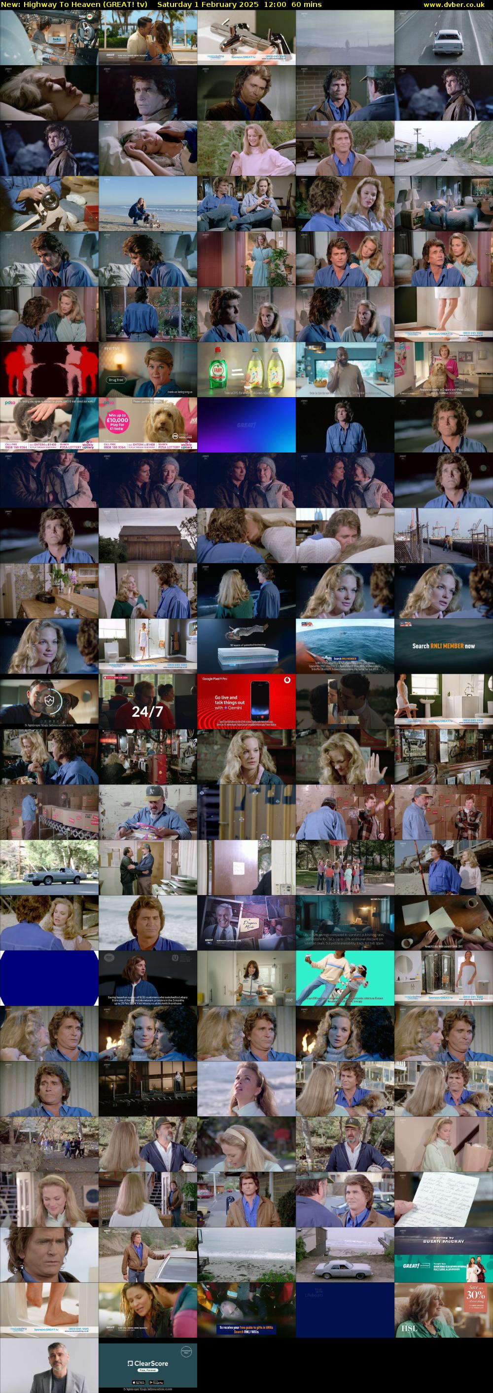 Highway To Heaven (GREAT! tv) Saturday 1 February 2025 12:00 - 13:00