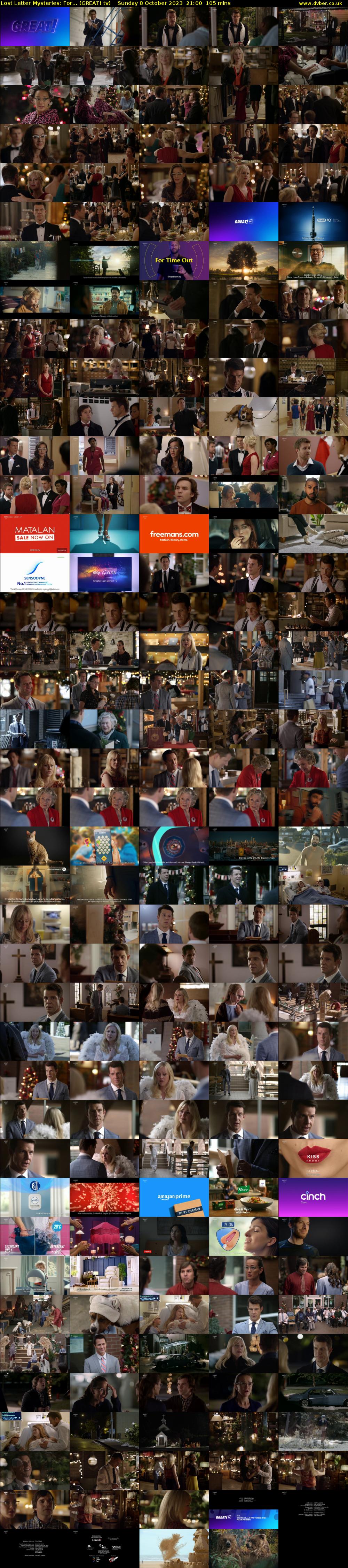 Lost Letter Mysteries: For... (GREAT! tv) Sunday 8 October 2023 21:00 - 22:45