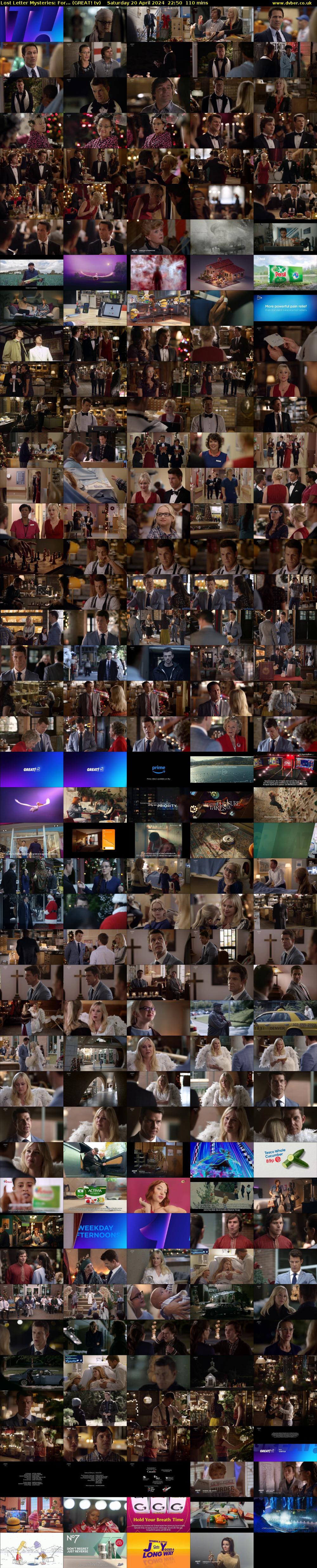 Lost Letter Mysteries: For... (GREAT! tv) Saturday 20 April 2024 22:50 - 00:40