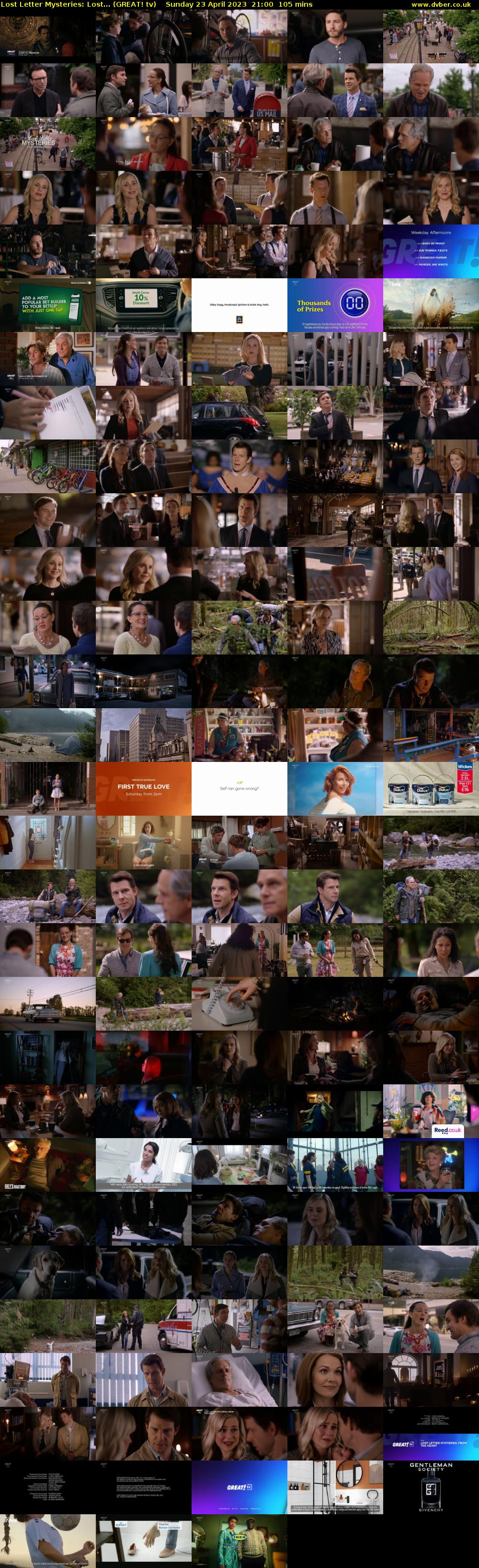 Lost Letter Mysteries: Lost... (GREAT! tv) Sunday 23 April 2023 21:00 - 22:45