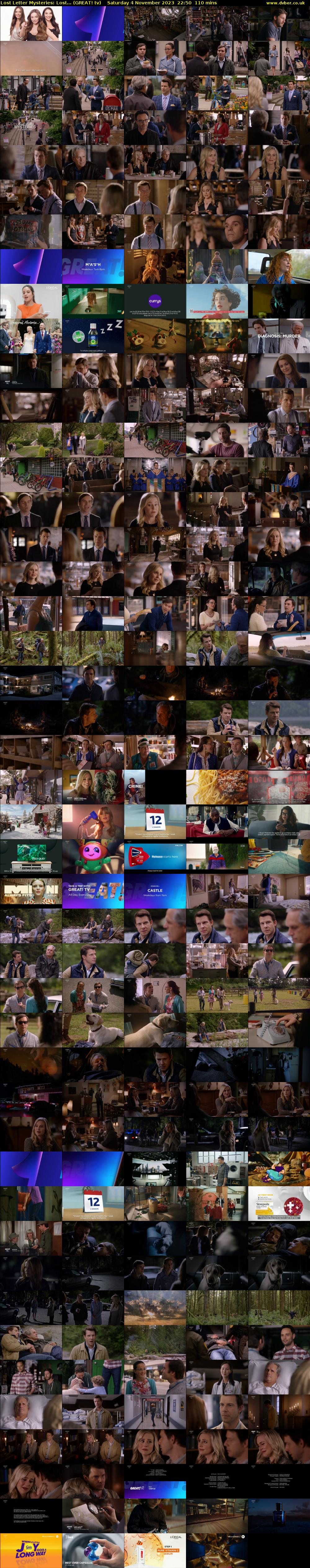 Lost Letter Mysteries: Lost... (GREAT! tv) Saturday 4 November 2023 22:50 - 00:40