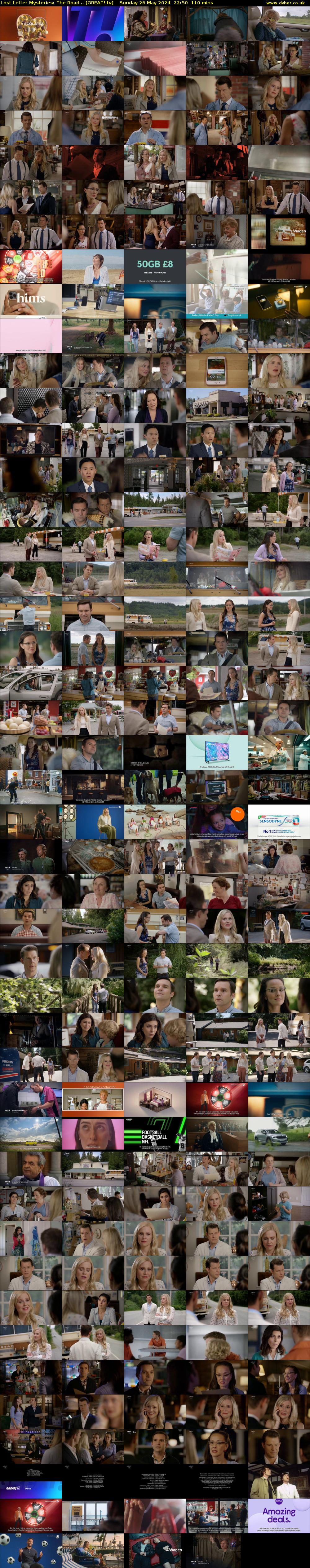 Lost Letter Mysteries: The Road... (GREAT! tv) Sunday 26 May 2024 22:50 - 00:40