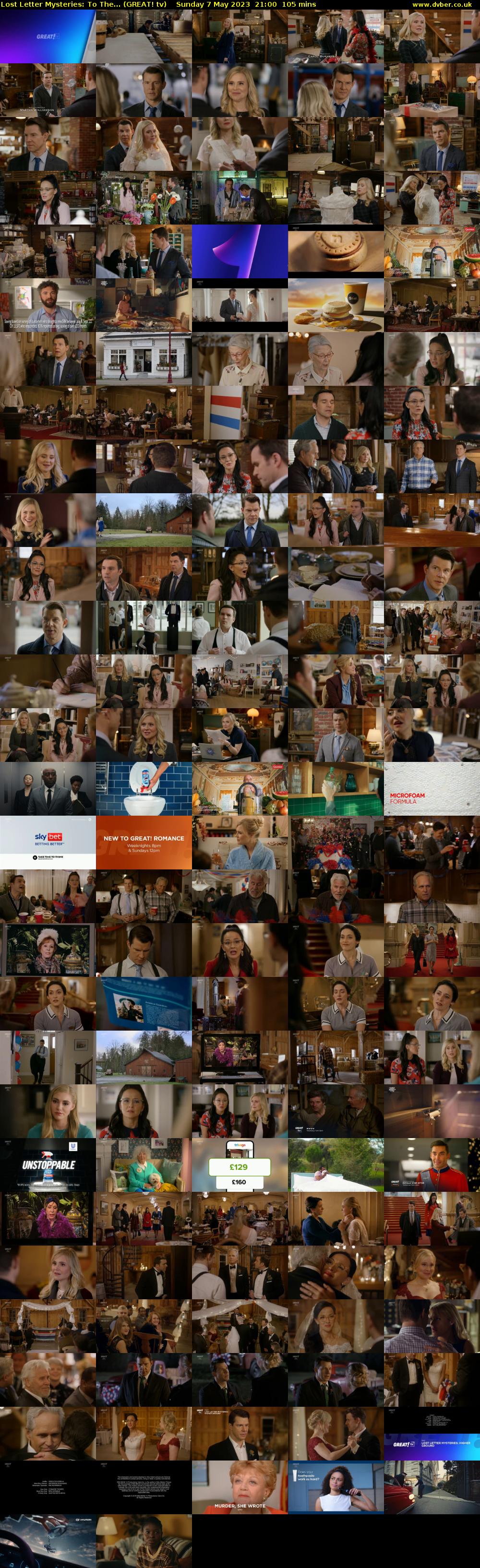 Lost Letter Mysteries: To The... (GREAT! tv) Sunday 7 May 2023 21:00 - 22:45