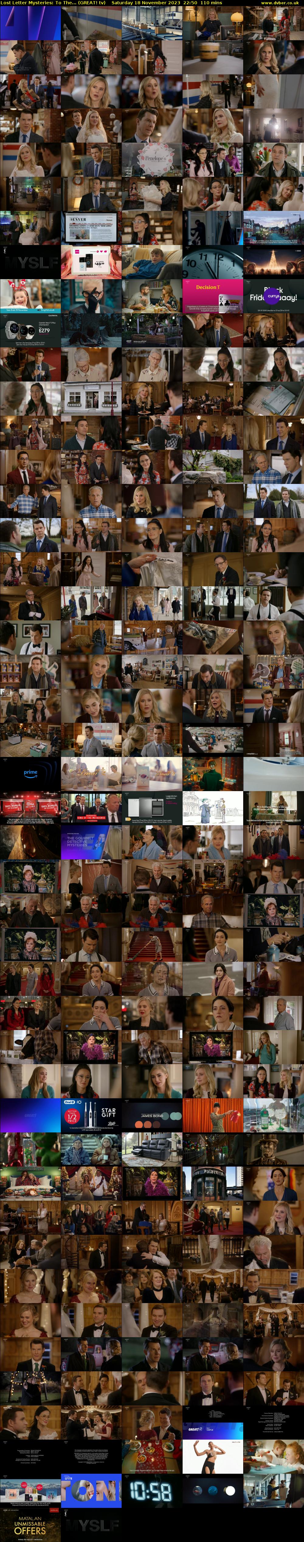 Lost Letter Mysteries: To The... (GREAT! tv) Saturday 18 November 2023 22:50 - 00:40