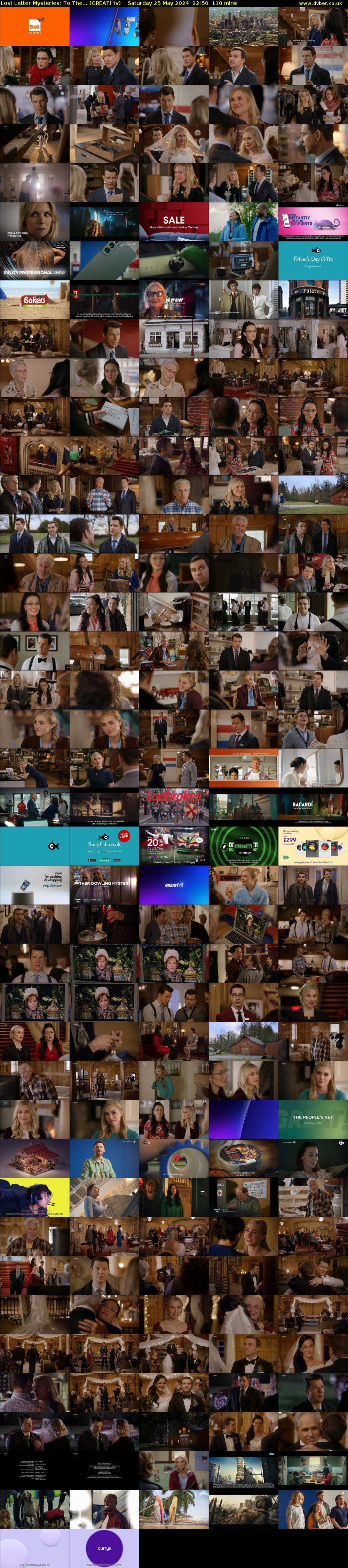 Lost Letter Mysteries: To The... (GREAT! tv) Saturday 25 May 2024 22:50 - 00:40