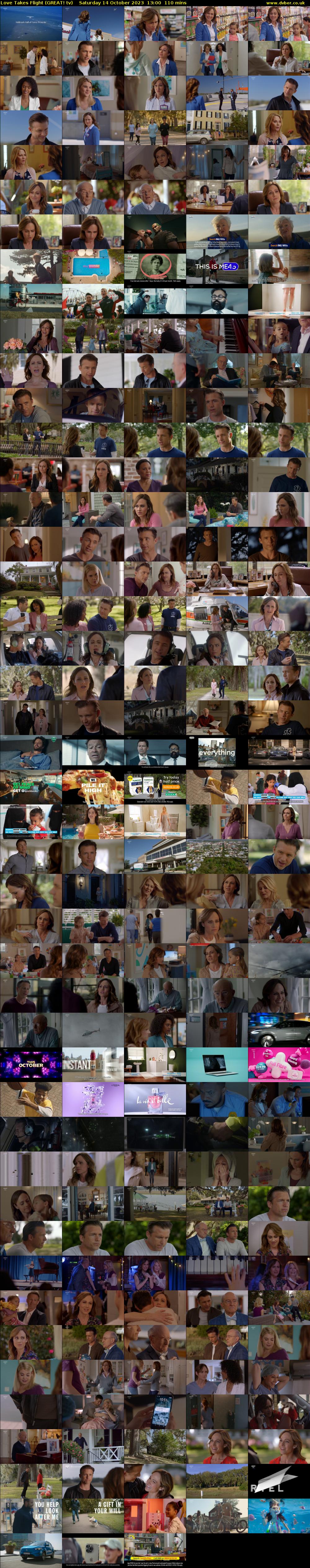 Love Takes Flight (GREAT! tv) Saturday 14 October 2023 13:00 - 14:50