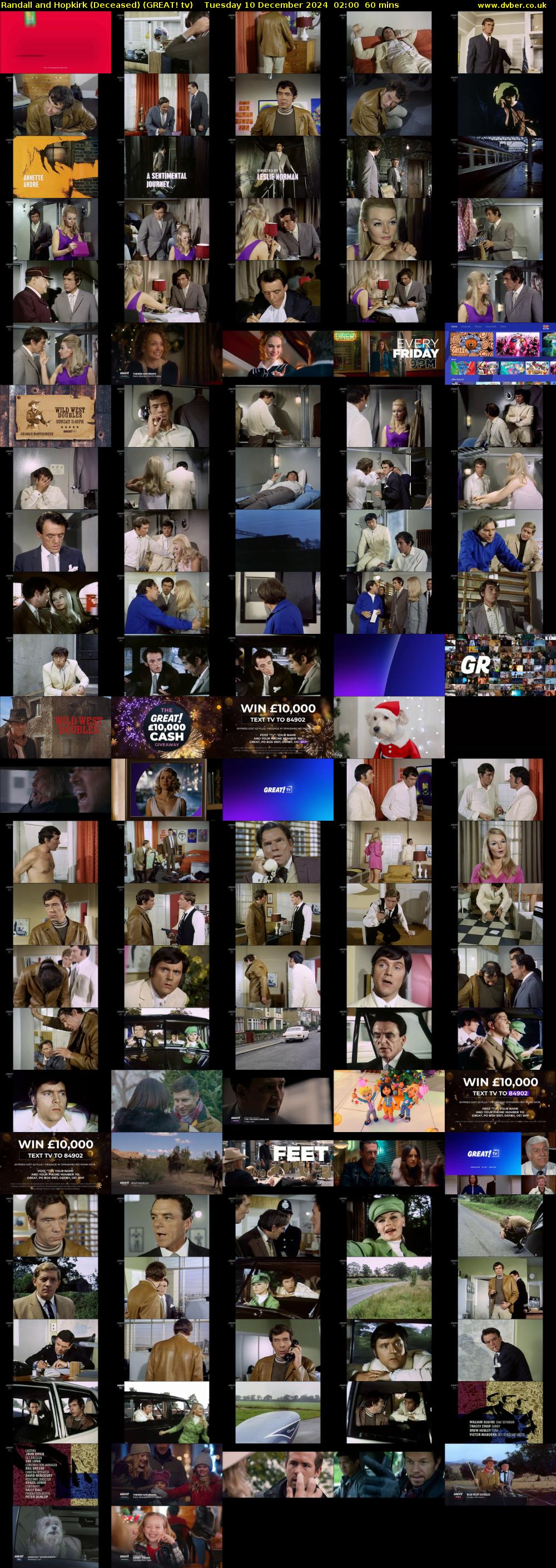 Randall and Hopkirk (Deceased) (GREAT! tv) Tuesday 10 December 2024 02:00 - 03:00